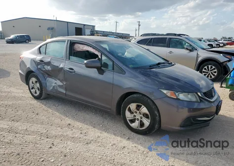 2014 Honda Civic Lx из США, поврежденный, VIN 2HGFB2F56EH530688
